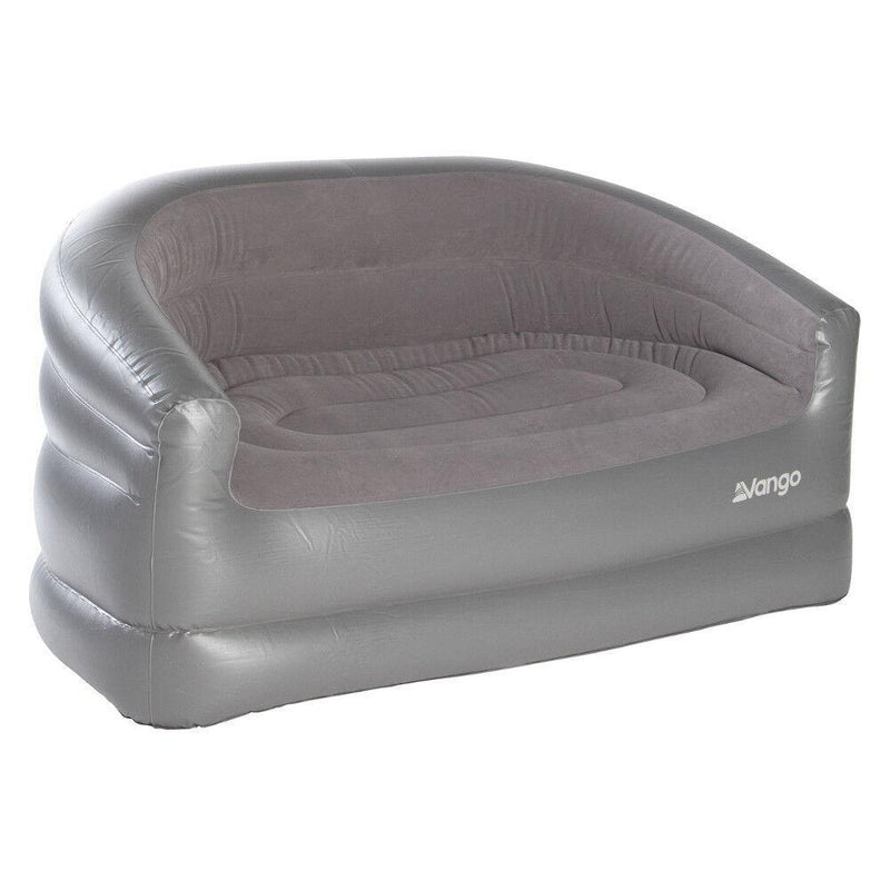 Vango Inflatable Sofa Camping blow up chair Nocturne Grey Tent Awning Furniture Vango - UK Camping And Leisure
