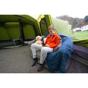 Vango Inflatable Sofa Camping blow up chair Nocturne Grey Tent Awning Furniture Vango - UK Camping And Leisure