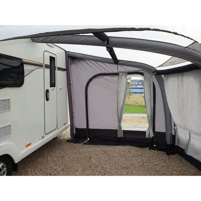 Olpro View Caravan Awning – 300 with Porch Olpro - UK Camping And Leisure