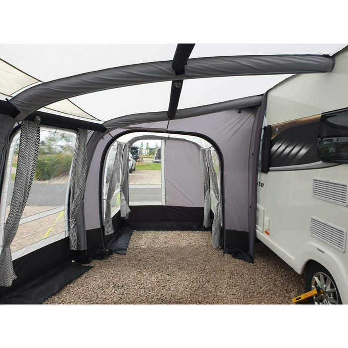OLPRO View 420 Caravan Inflatable Porch Awning With Porch Extension Olpro - UK Camping And Leisure