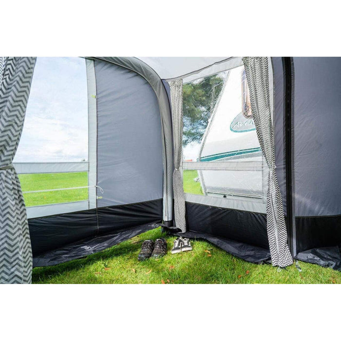 OLPRO View 420 Caravan Inflatable Porch Awning With Porch Extension Olpro - UK Camping And Leisure