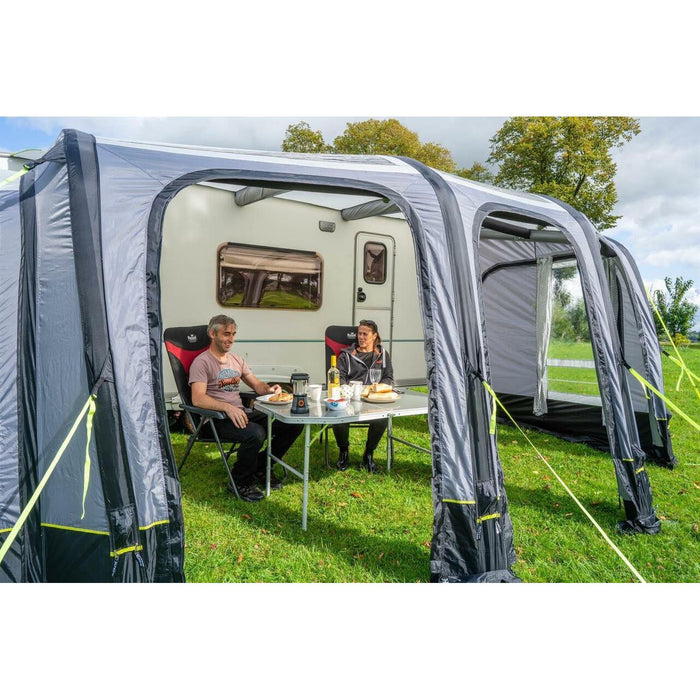 OLPRO View 420 Caravan Inflatable Porch Awning With Porch Extension Olpro - UK Camping And Leisure