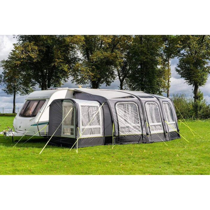 OLPRO View 420 Caravan Inflatable Porch Awning With Porch Extension Olpro - UK Camping And Leisure
