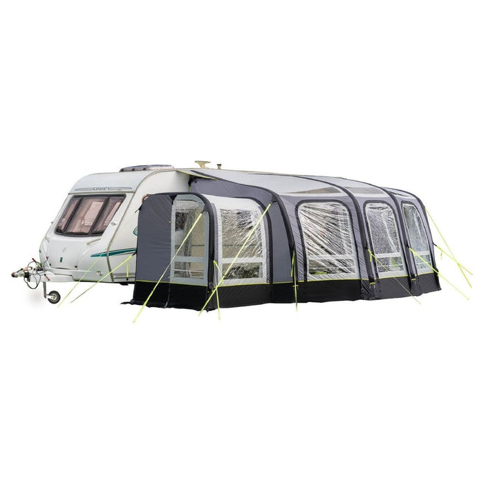 OLPRO View 420 Caravan Inflatable Porch Awning With Porch Extension Olpro - UK Camping And Leisure