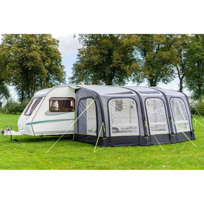 OLPRO View 420 Caravan Inflatable Porch Awning With Porch Extension Olpro - UK Camping And Leisure