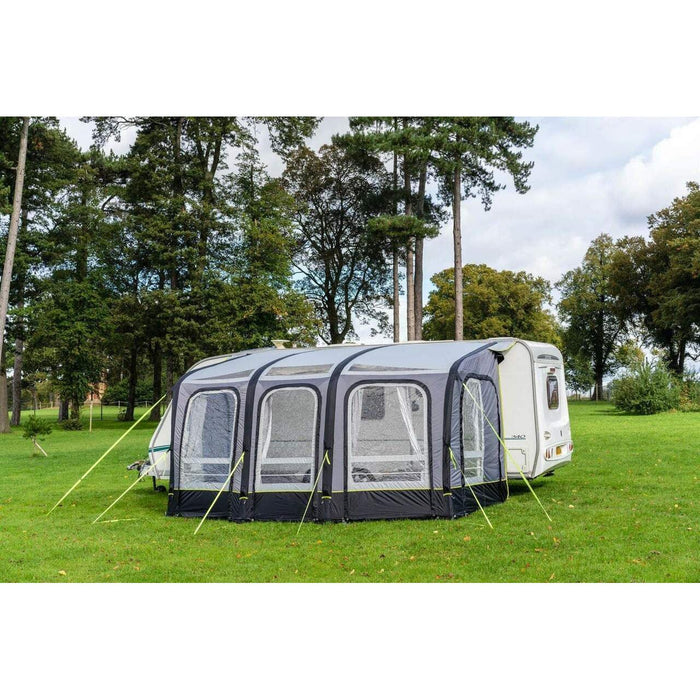 OLPRO View 420 Caravan Inflatable Porch Awning With Porch Extension Olpro - UK Camping And Leisure