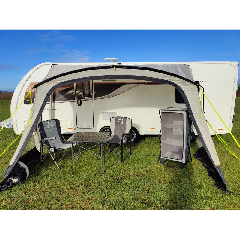 Olpro View Lite 390 - Caravan Awning ( Poled Awning ) Olpro - UK Camping And Leisure
