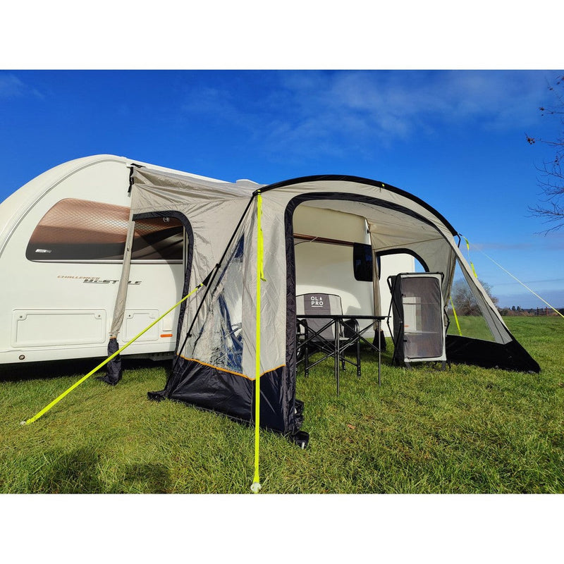 Olpro View Lite 390 - Caravan Awning ( Poled Awning ) Olpro - UK Camping And Leisure