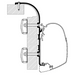 Thule Adapter Wall Bailey Motorhome (set: 5x 15cm) Thule - UK Camping And Leisure