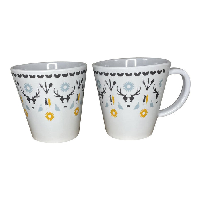 Olpro Whitbourne Melamine Set (16 Piece) Olpro - UK Camping And Leisure