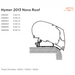 Thule Adapter Roof for Hymer Nova 2013 – Awning Mount Kit Thule - UK Camping And Leisure