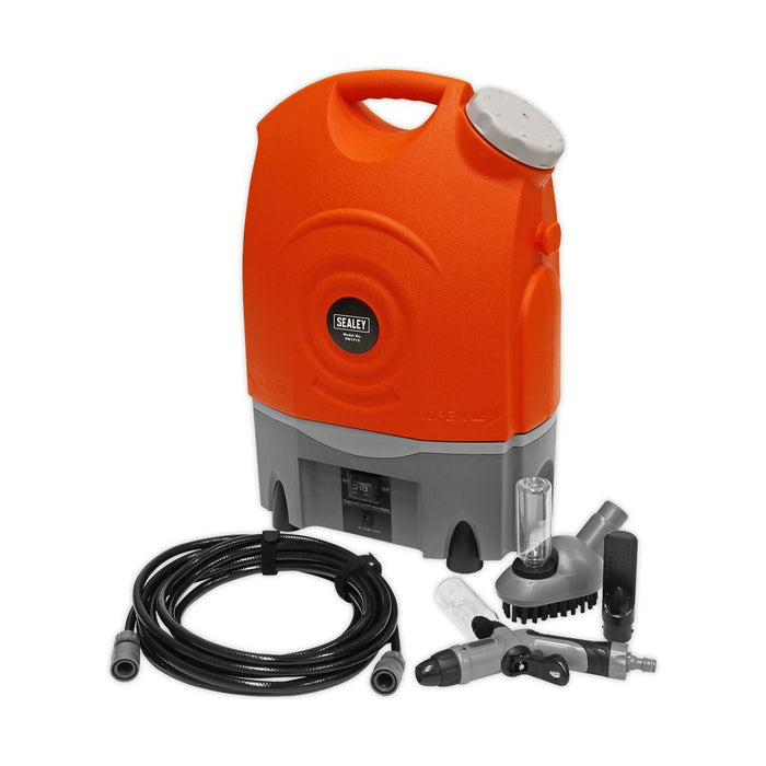 Sealey Pressure Washer 12V Rechargeable PW1712 Sealey - UK Camping And Leisure