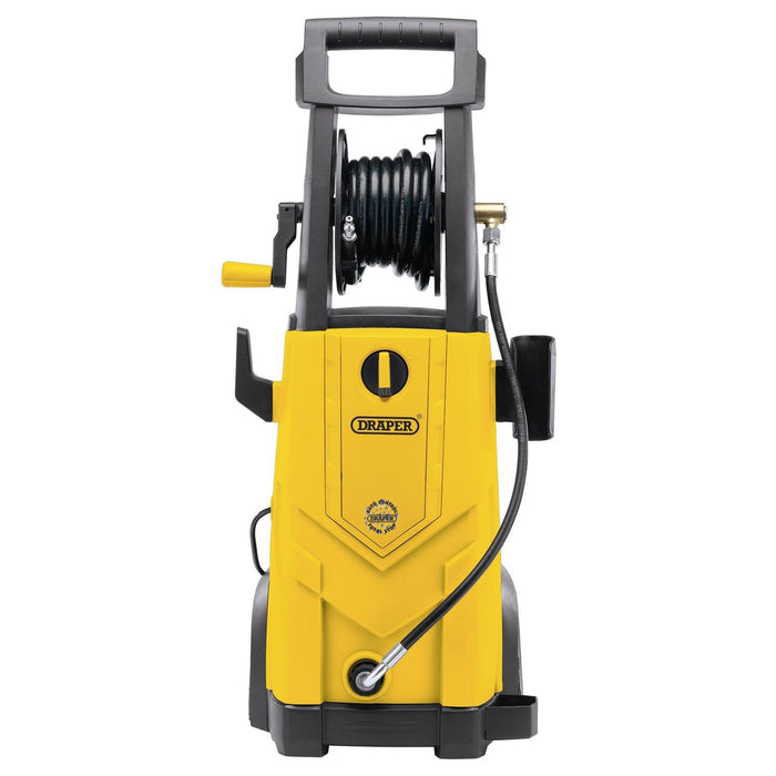 Draper 230V Pressure Washer, 2,200W, 165Bar, Yellow 03096