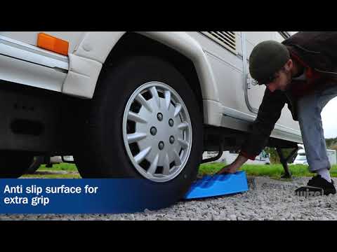 Multi Leveller Wheel Tyre Saver Stop Ramp Raiser Trailer Motorhome Caravan x2 Leisurewize - UK Camping And Leisure