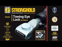 Plant Trailer Towing Eye Lock 40 / 50mm, Stronghold, Insurance Approved