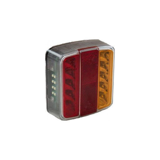 LED Trailer Combination Light Lamp 12V Square Ifor Williams, - UK Camping And Leisure