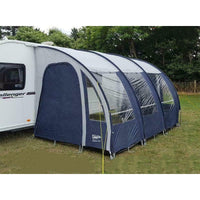 Leisurewize Ontario Ultimate Caravan Poled Porch Awning 390cm Blue 2022