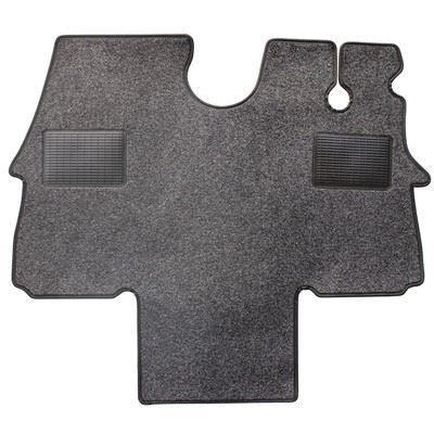 Luxury Bound Edged Cab Mat With Heel Pads For Boxer Or Ducato 2002 - 2006 Rhd Uk NL001 Nova - UK Camping And Leisure