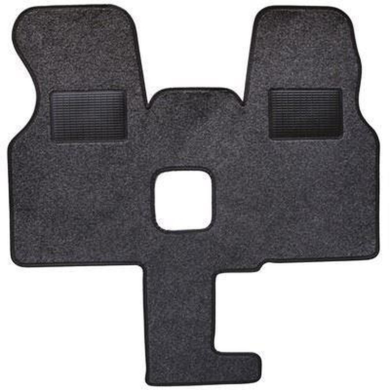 Luxury Bound Edged Cab Mat With Heel Pads For Volkwagen T4 Vw Rhd Uk NL003 UK Camping And Leisure - UK Camping And Leisure