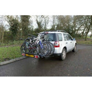 Maypole 4 Bike Carrier Towbar Towball Rear Cycle Rack BC3024 with Lights Maypole - UK Camping And Leisure