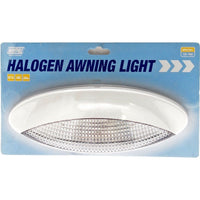 Maypole 82961 Caravan Motor Home Boat Awning Light With Halogen Bulb - White
