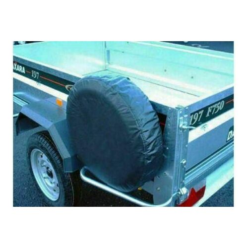 Maypole Spare Trailer Towing 10" Rim Medium Black Wheel Cover fits 20" Wheel - UK Camping And Leisure