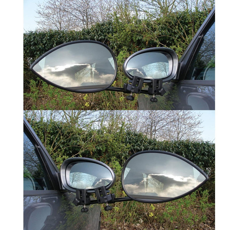 Milenco Aero 3 Flat Glass Mirrors Milenco - UK Camping And Leisure