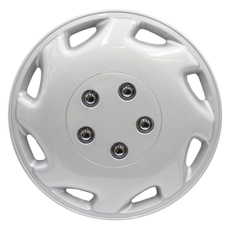 Milenco Caravan Wheel Trim Single 14" Silver Milenco - UK Camping And Leisure