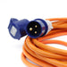 Orange 25 Metre 230v Electric Hook Up Extension - UK Camping And Leisure