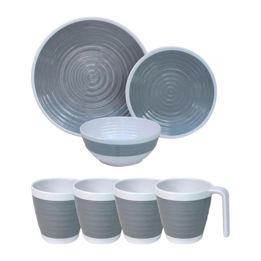 Outdoor Revolution 12pc Premium Melamine Set - UK Camping And Leisure