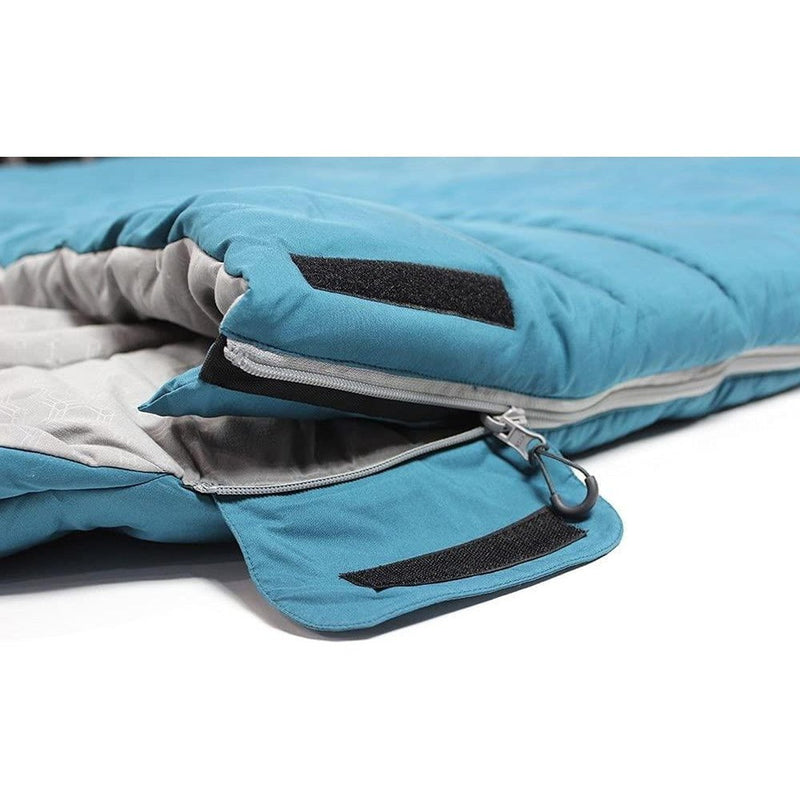 Outdoor Revolution Sun Star Double 400 Sleeping Bag  DL Blue Coral Outdoor Revolution - UK Camping And Leisure