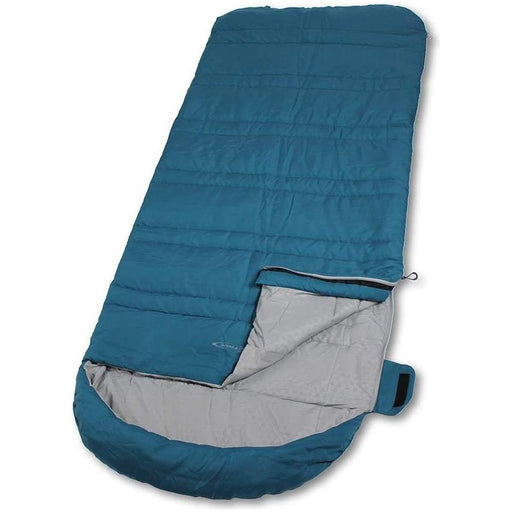 Outdoor Revolution Sun Star Single 400 Sleeping Bag DL Blue Coral - UK Camping And Leisure