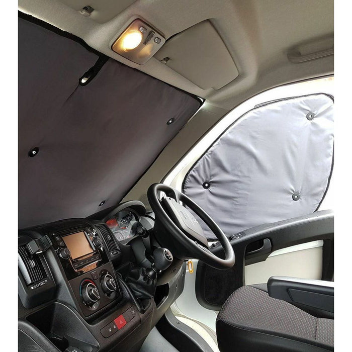 Premium Set fits Fiat Scudo 2004 - 2015 Internal Thermal Blinds - UK Camping And Leisure