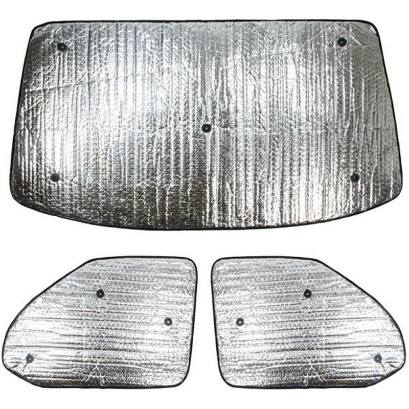 Premium Set fits Volkswagen T5 2003 - 2016 Internal Thermal Blinds Summit - UK Camping And Leisure