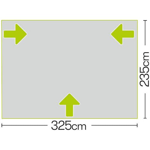 Quest Falcon 325 Super Lightweight Air Inflatable Caravan Porch Awning 2022 Quest - UK Camping And Leisure