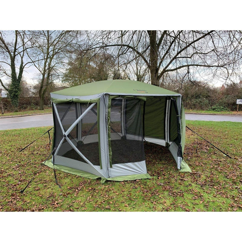 Quest Screen House 6 Pro Quick Pitch Camping Shelter Quest - UK Camping And Leisure