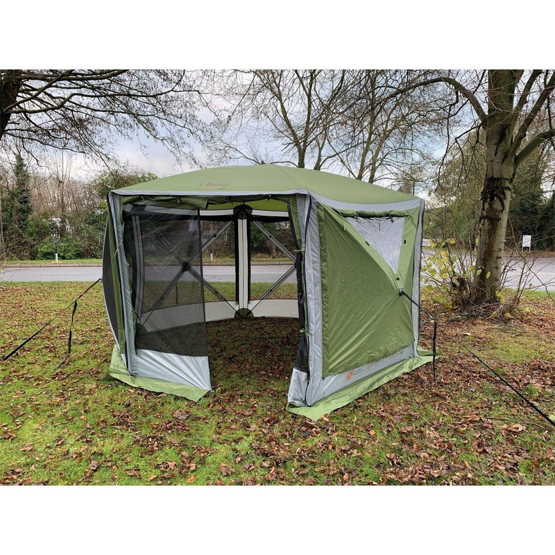 Quest Screen House 6 Pro Quick Pitch Camping Shelter Quest - UK Camping And Leisure