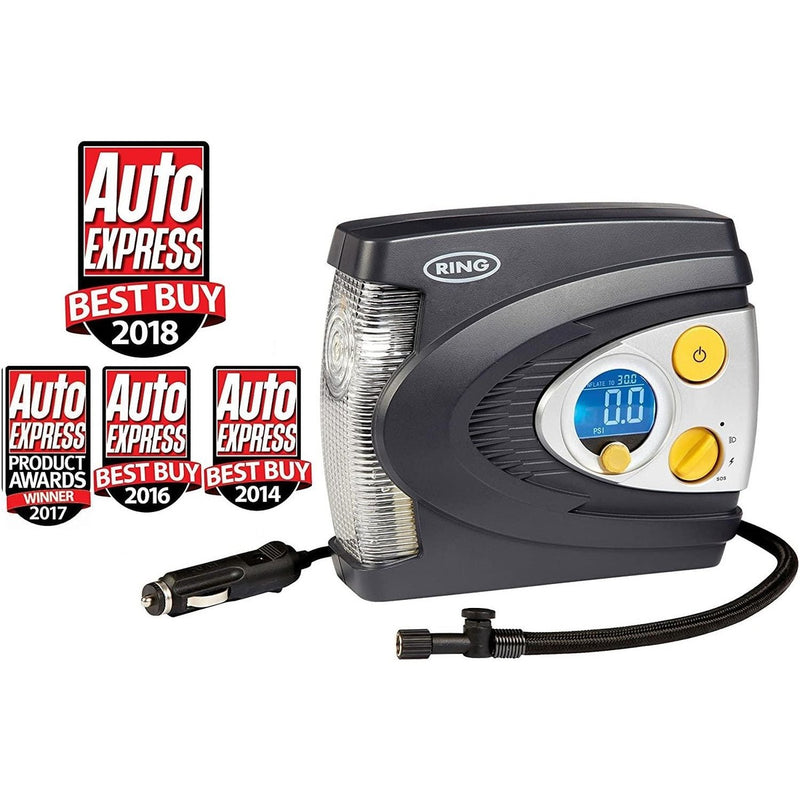 Ring RAC635 12V Tyre Inflator Pump Ring - UK Camping And Leisure