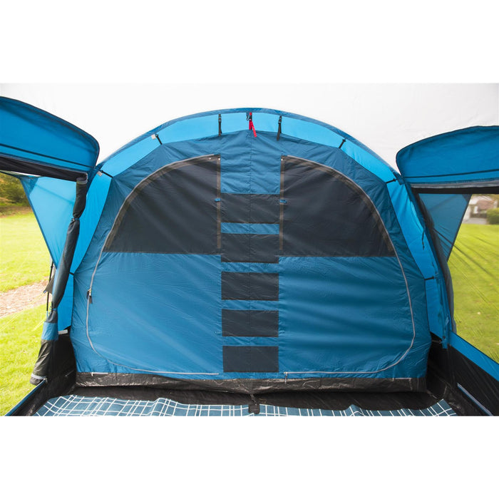 Royal Buckland 8 Berth Poled Tent & Extension Porch Including Carpet - UK Camping And Leisure