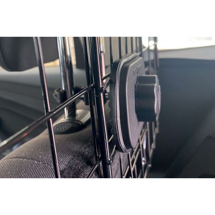 Sakura SS5453 Car Partition SUV Dog Guard Mesh Headrest In Black Sakura - UK Camping And Leisure