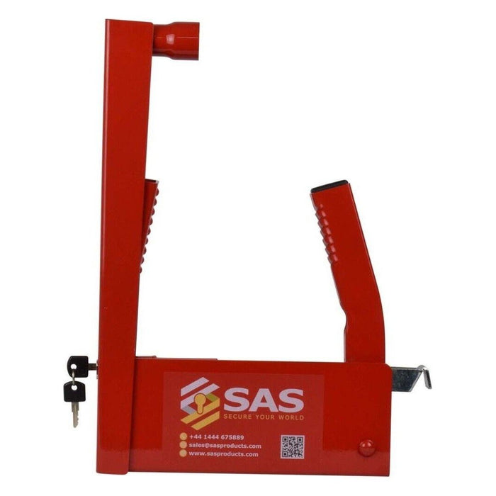 SAS HD3L Wheel Clamp, 12" to 16″ Rims, Trailer, Caravan SAS - UK Camping And Leisure