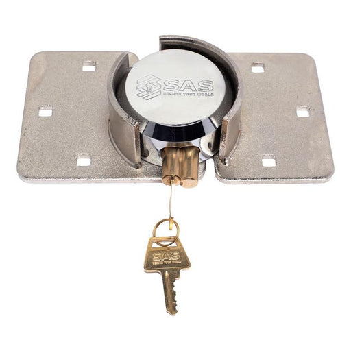 SAS Van or Shed Door Hasp and Staple Lock Security - UK Camping And Leisure