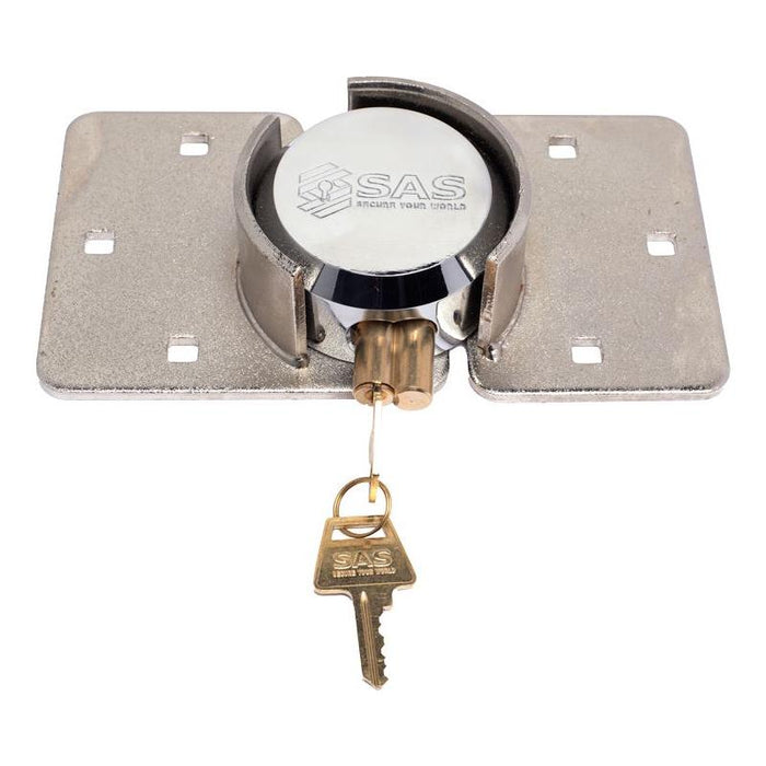 SAS Van or Shed Door Hasp and Staple Lock Security SAS - UK Camping And Leisure