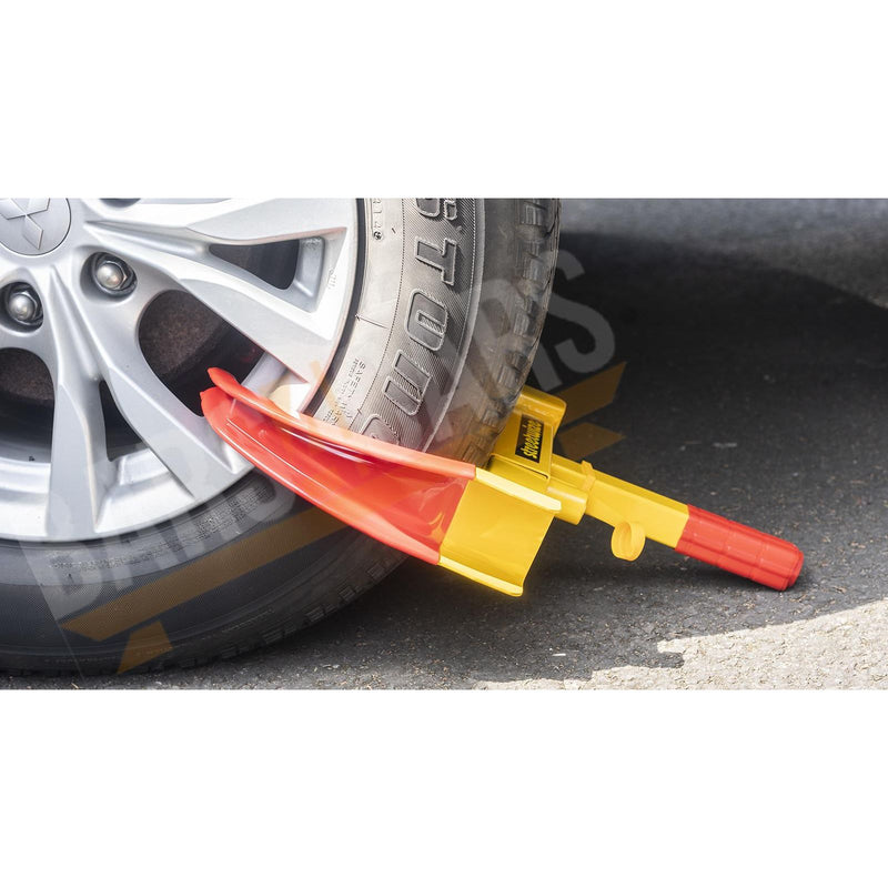 Streetwise Steel / Alloy Wheel Clamp Claw Style Quick & Easy Fit Car/Caravan/Motorhome Streetwize - UK Camping And Leisure