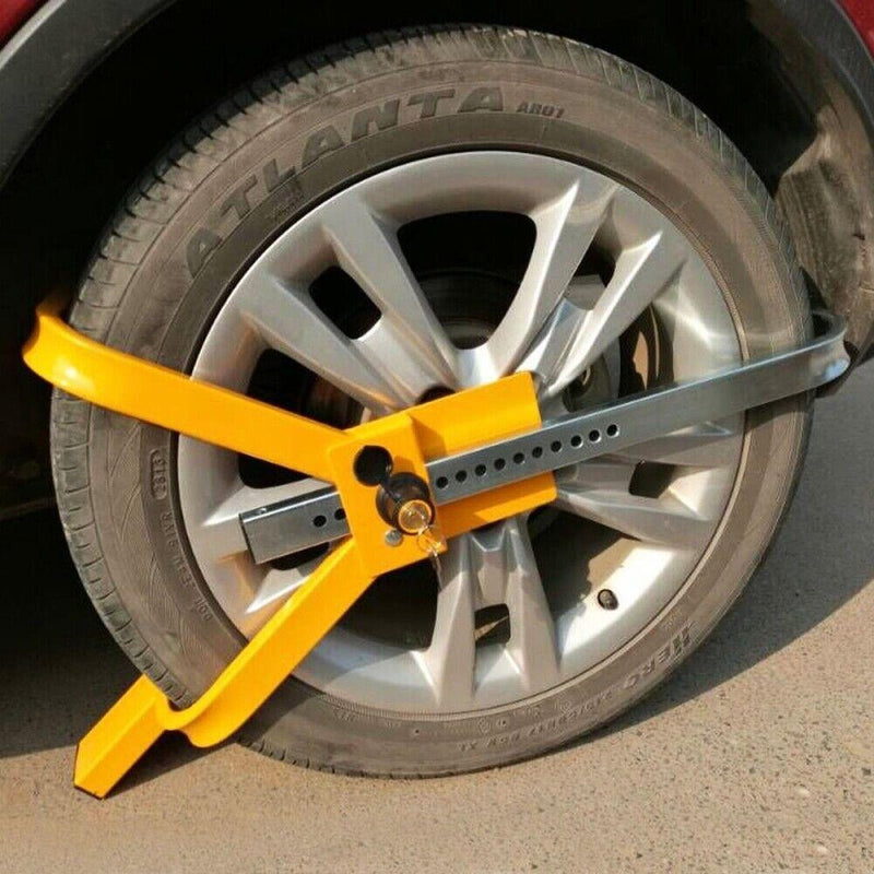 Streetwize Security Anti Theft Wheel Clamp Lock 13" - 17" Streetwize - UK Camping And Leisure
