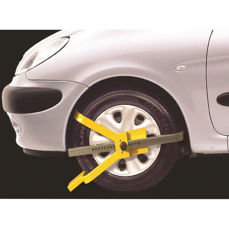 Streetwize Security Anti Theft Wheel Clamp Lock 13" - 17" Streetwize - UK Camping And Leisure