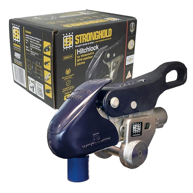 Stronghold Heavy Duty Hitch Lock Stronghold - UK Camping And Leisure