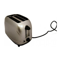 SunnCamp Silver Low Watt Camping Toaster 800W
