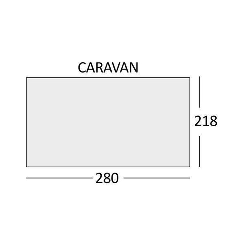 Sunncamp SunnShield Sun Shield 280cm Caravan Sun Canopy 2022 Model SunnCamp - UK Camping And Leisure