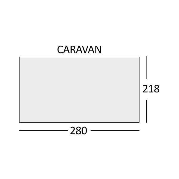 Sunncamp SunnShield Sun Shield 280cm Caravan Sun Canopy 2022 Model - UK Camping And Leisure